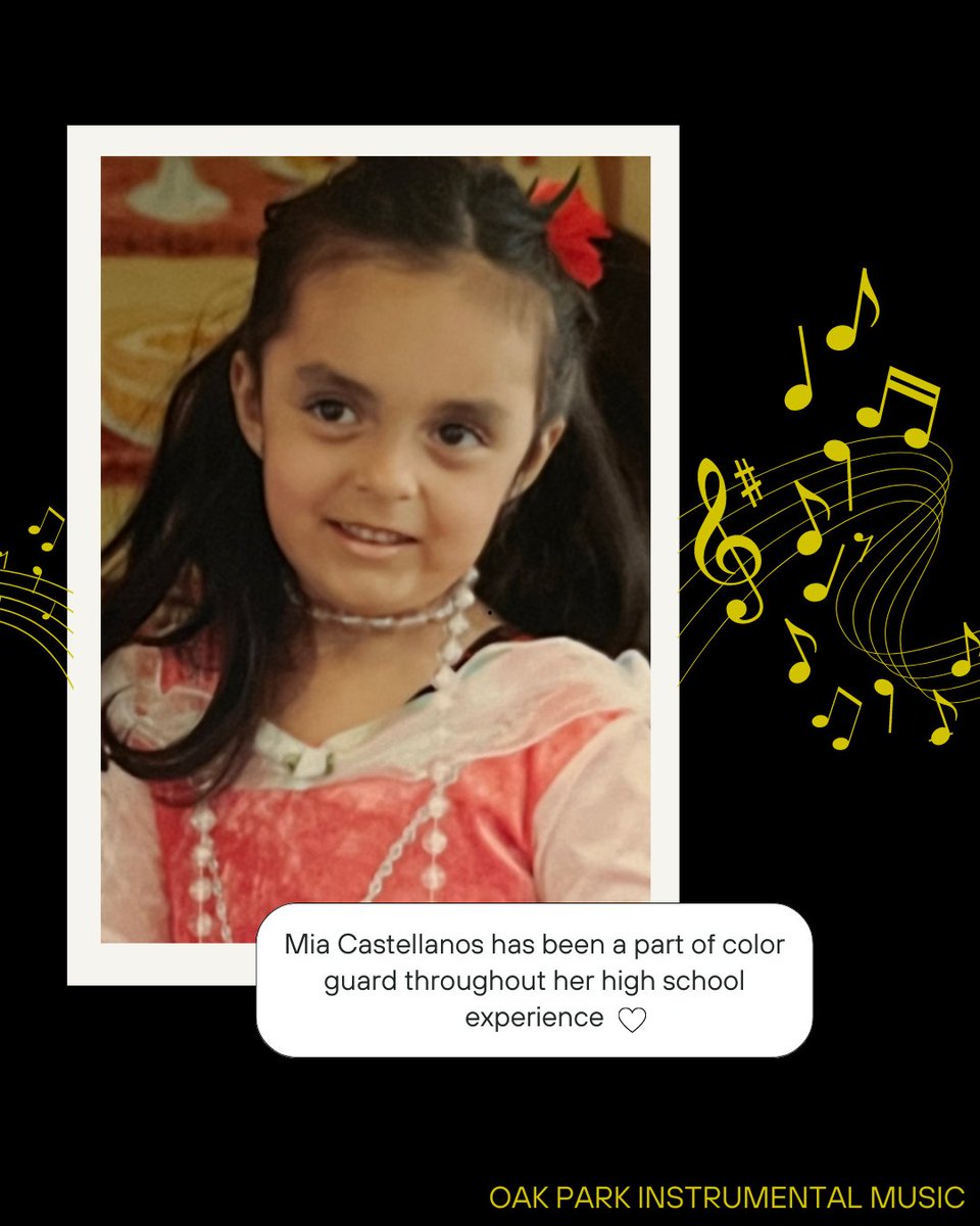 Mia Castellanos of color guard to Binghamton University!