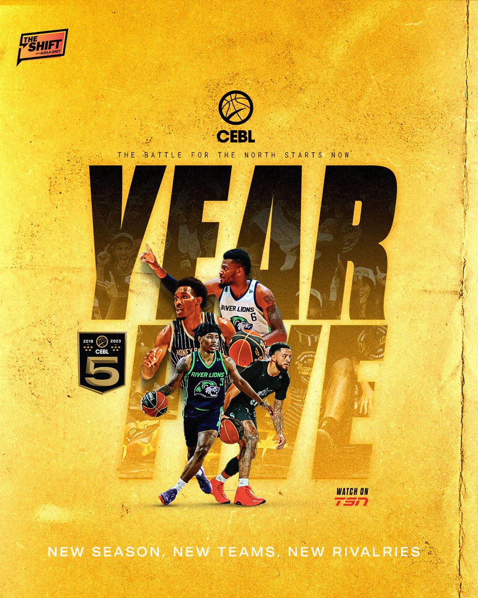theshift_sports's tweet photo. THE CEBL IS BACK. @CEBLeague 

The rise of Canadian basketball continues. Tip off is tonight on TSN 👀🇨🇦 https://t.co/ukwXINQDHt