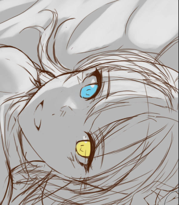 「(*ω*)」|K3rdのイラスト