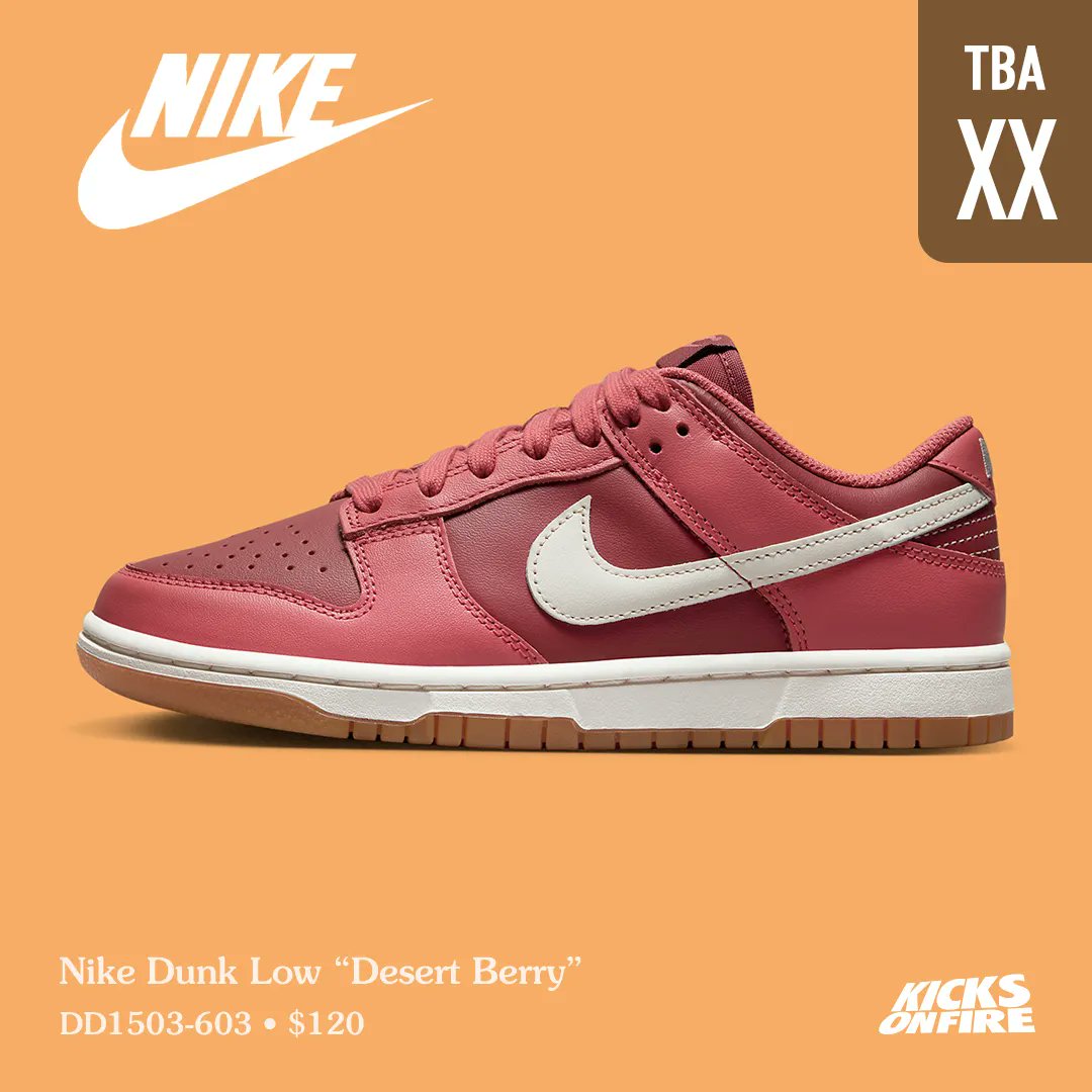 Nike Dunk Low “Desert Berry” 🏝️🍓  Thoughts ?