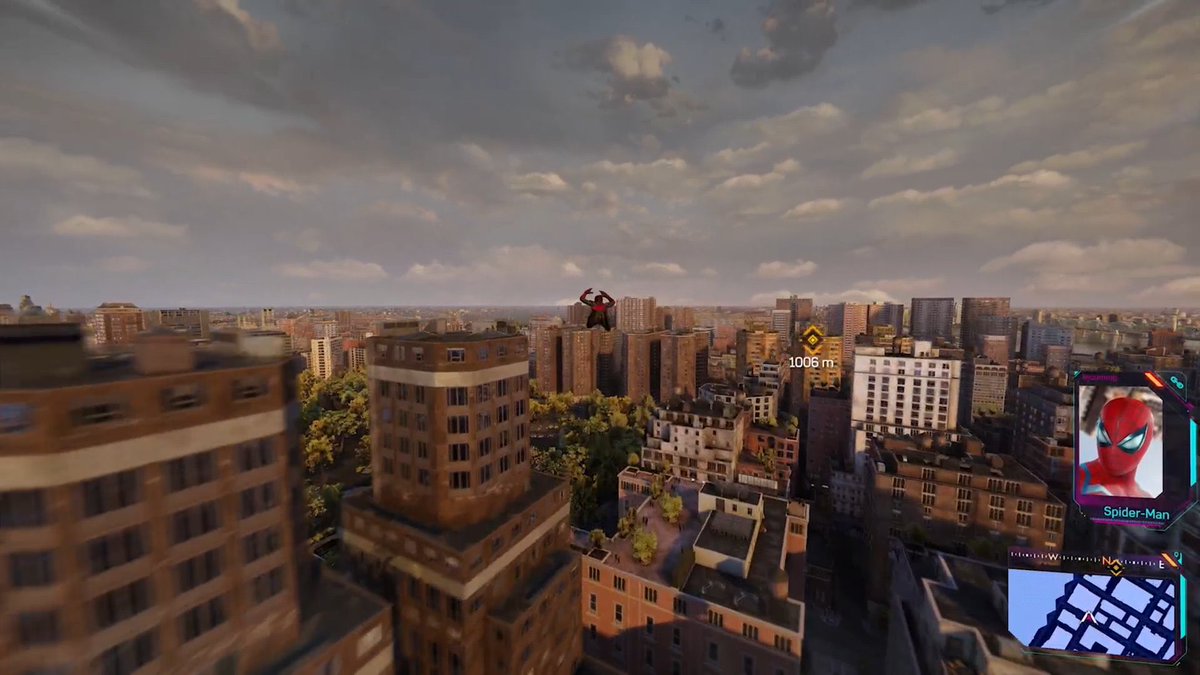 DiscussingFilm's tweet photo. First look at gameplay from ‘SPIDER-MAN 2’. https://t.co/BD4ycF9Yu7