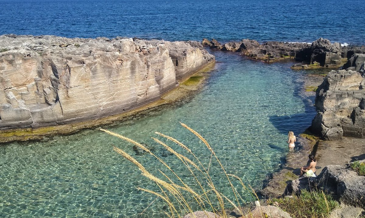 Ich habe es getan - und es war kalt 😅🐋 #Apulien