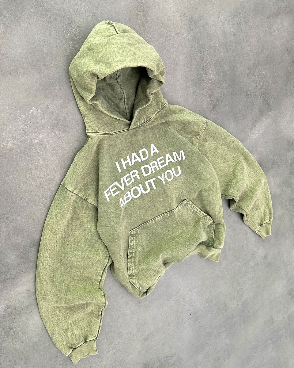 “FEVER DREAM” Matcha Hoodie
