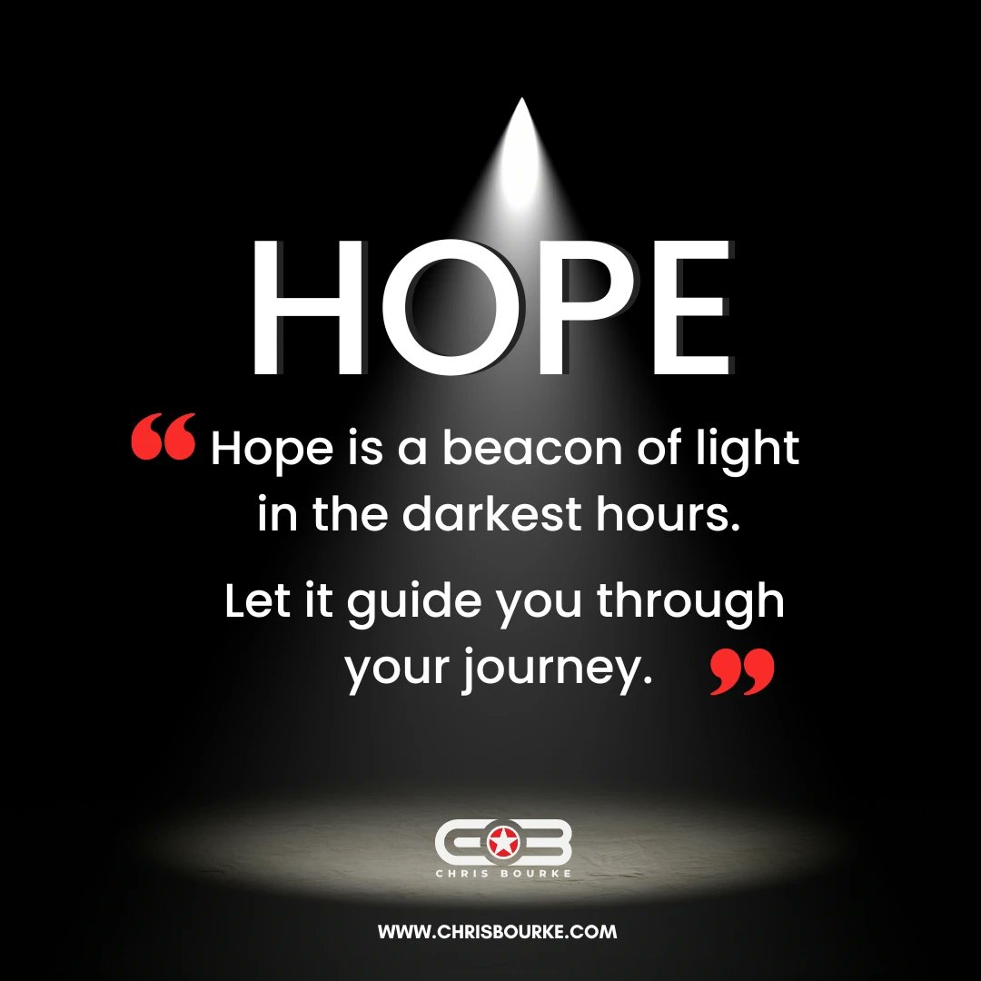 iamChrisBourke's tweet photo. When everything seems lost, when it feels like there's no light at the end of the tunnel, it's hope that guides us through.
It's our beacon in the dark, a symbol of resilience and strength.
Hold on to hope and let it guide you. 🕯️ #BeaconOfHope
-
https://t.co/midXx2vHUQ https://t.co/Idza39FsND
