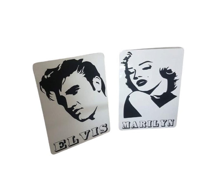 Kitchenconext's tweet image. Elvis Presley and Marilyn Monroe Bathroom restroom sign tuppu.net/5b13ea3d #Etsy #ChickenDaddy #BathroomSigns