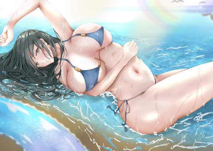 海辺で拾った美少女 