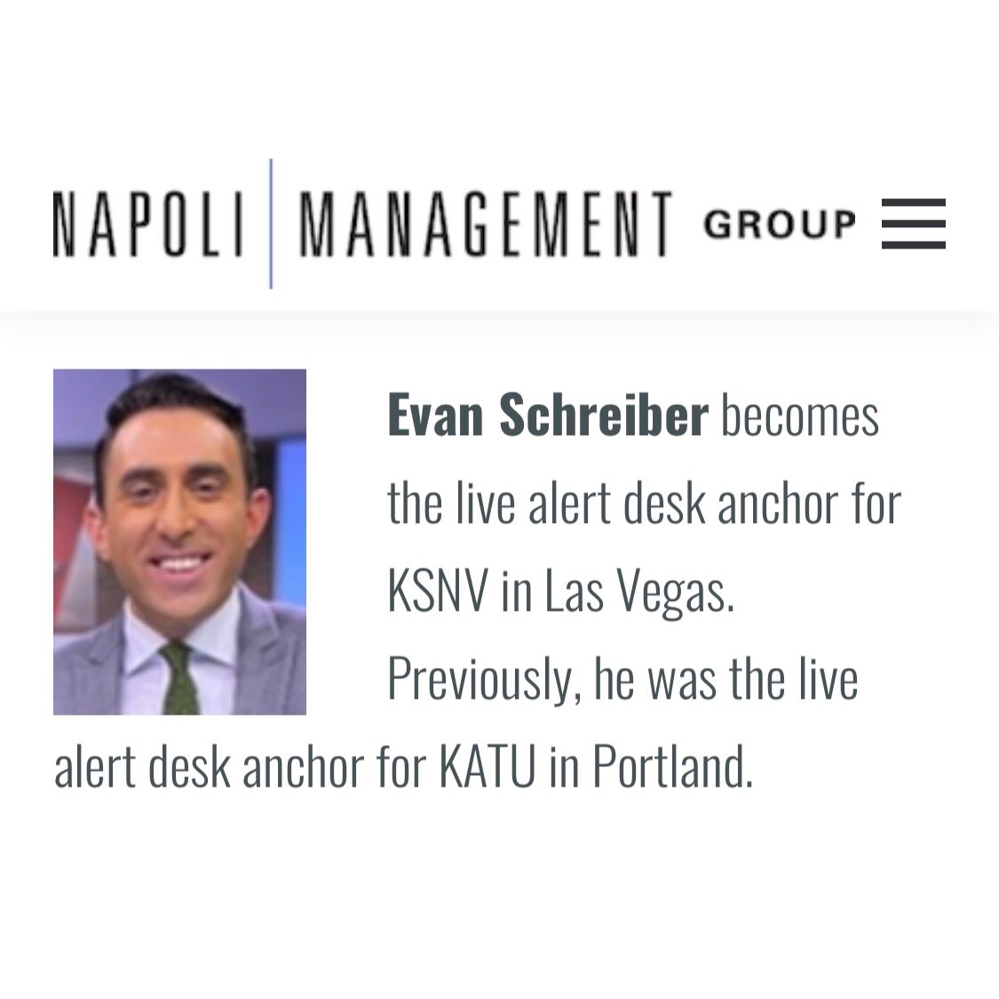 Evan Schreiber tweet media