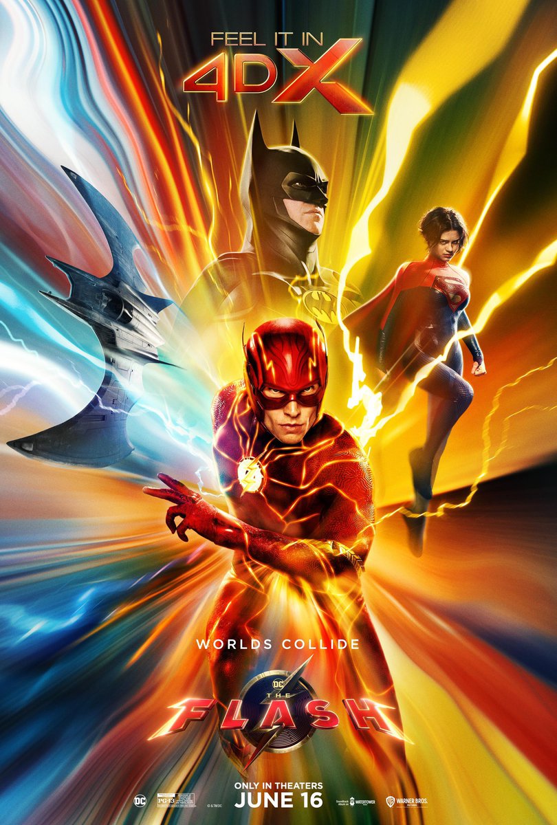 Confira o novo pôster oficial de #TheFlash. Gostaram?

• Estreia em 15 de junho nos cinemas.