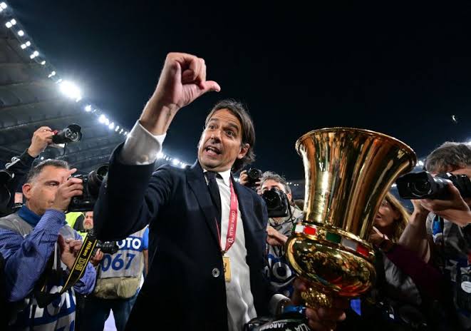 🏆 Supercoppa Italia 2022
🏆 Coppa Italia 2022
🏆 Supercoppa Italia 2023
🏆 Coppa Italia 2023 🆕

What a record! mister Simone #Inzaghi 👏🏼👏🏼👏🏼