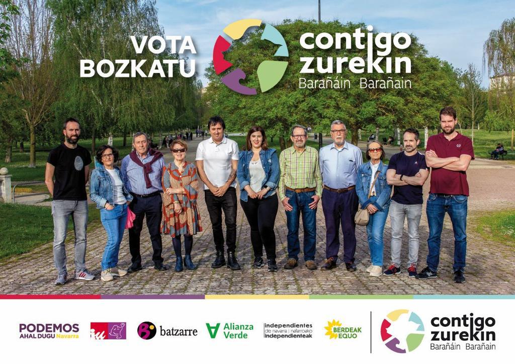 ContigoBaraZkin's tweet photo. Tenemos un proyecto de futuro para #Barañáin.Más servicios públicos para mejorar nuestro pueblo.Contigo lo conseguiremos!!

Etorkizunerako proiektu bat dugu Barañainerako.Zerbitzu publiko gehiago gure herria hobetzeko.Zurekin lortuko dugu!
Vota Contigo Barañáin Zurekin  bozkatu!! https://t.co/GkEgJVrOYC