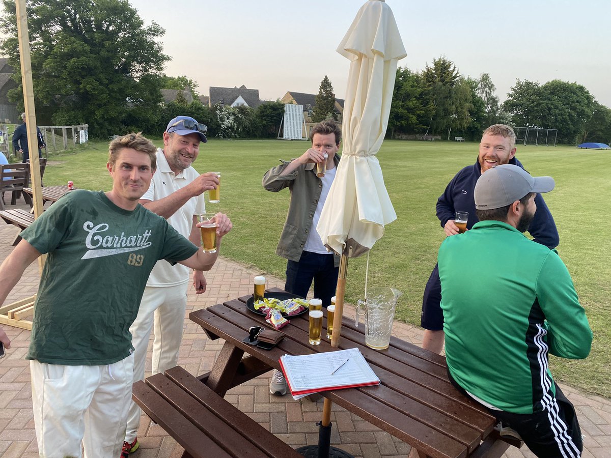 BarbariansCc's tweet photo. A great start to the season against @StonesfieldCC - our first ever win against a strong club! Thanks for having us. 🍺 https://t.co/HXdIQJcYLQ