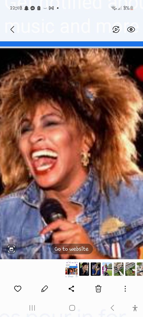 The passing of this lady is truly saddening. A legend and icon. RIP Tina 🙏❤️