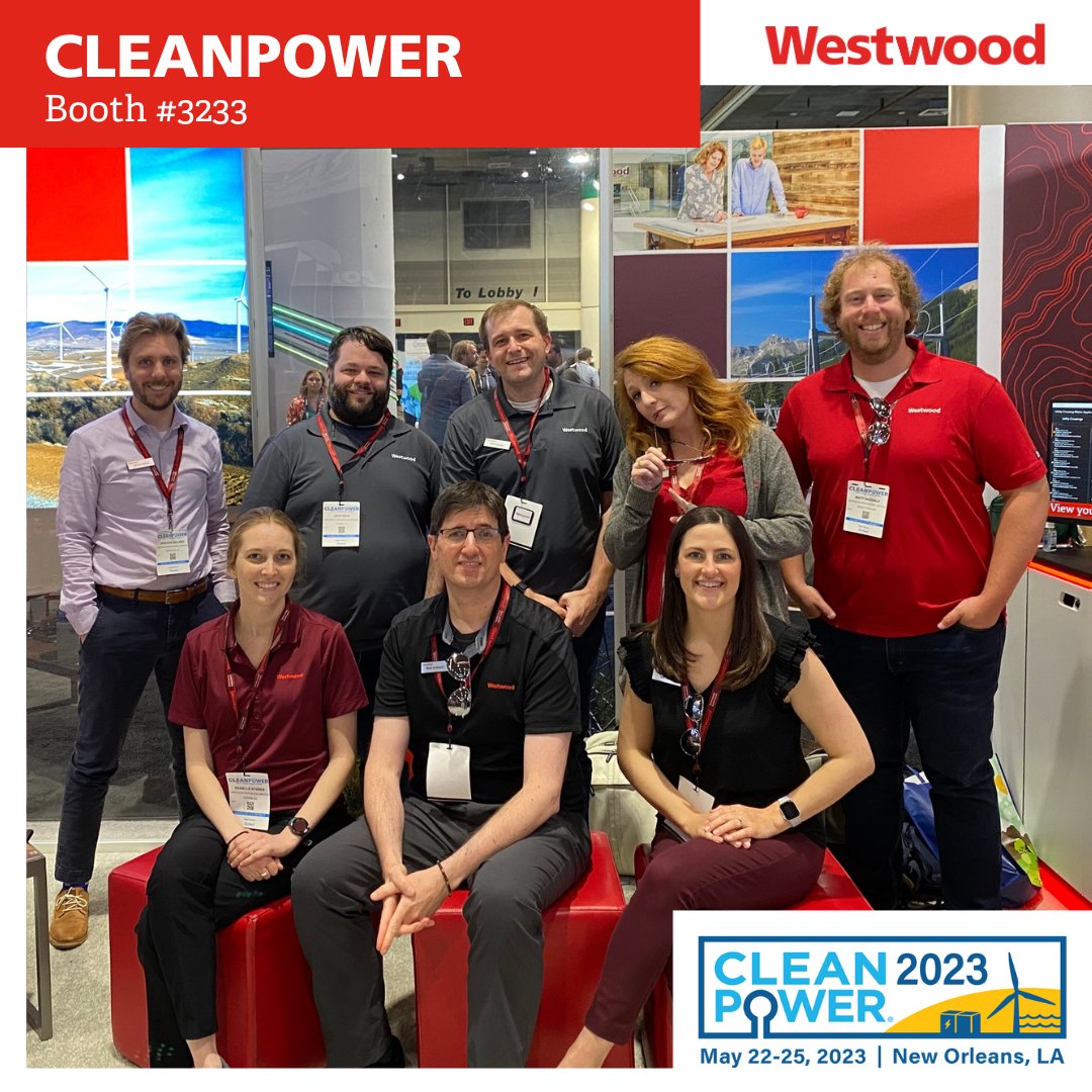 westwoodps's tweet image. 📢 Don’t forget to visit booth #3233 at #CLEANPOWER2023 and #24 at the #RMEL Conference. It doesn’t feel like a workday when we’re sharing insights with industry experts about decarbonization goals and building a more reliable grid!

#TransformTheGrid #Renewables #PowerDelivery
