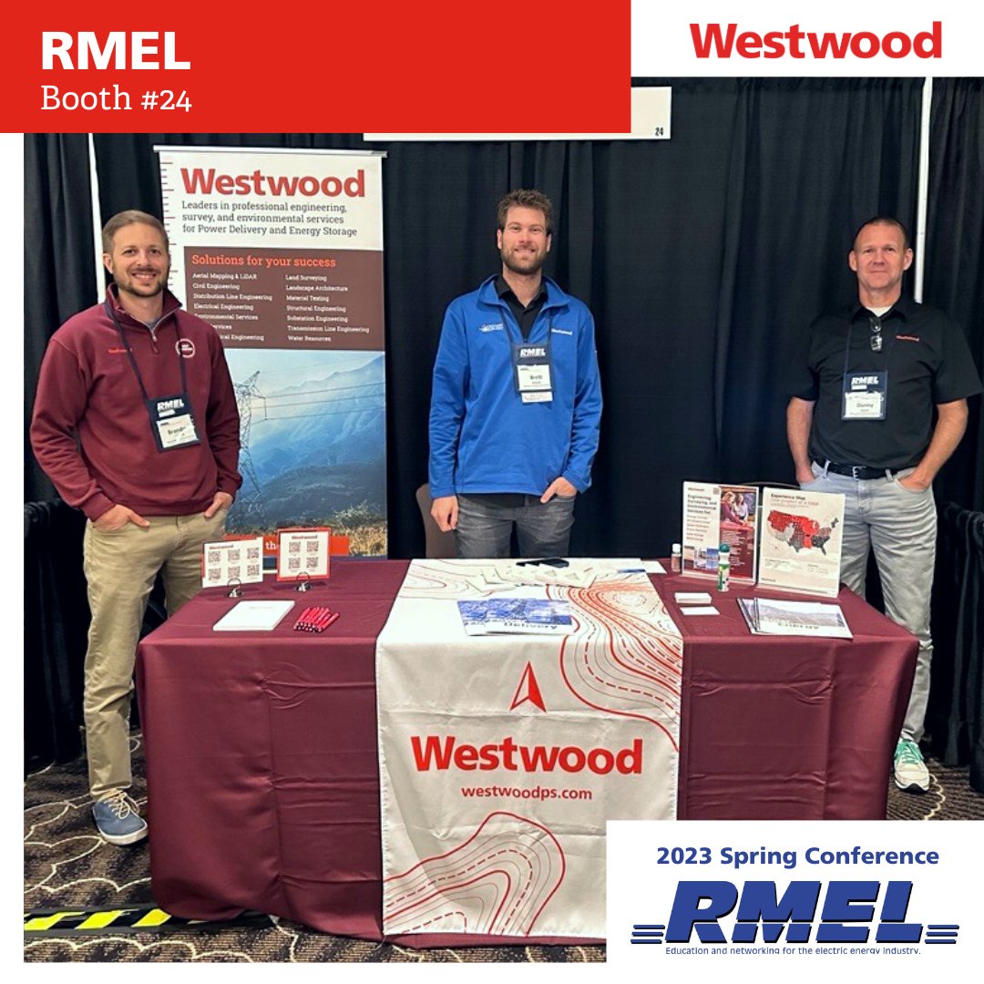westwoodps's tweet image. 📢 Don’t forget to visit booth #3233 at #CLEANPOWER2023 and #24 at the #RMEL Conference. It doesn’t feel like a workday when we’re sharing insights with industry experts about decarbonization goals and building a more reliable grid!

#TransformTheGrid #Renewables #PowerDelivery