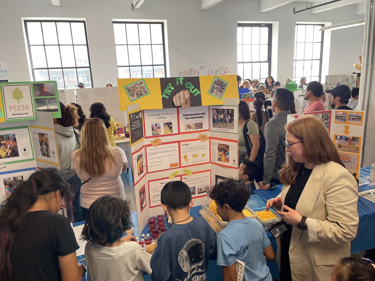 Students, staff and their projects at the @nycdoed15 PBL Fair! @NYPSLead @DOEChancellor @NYCMayor @ruxdanika