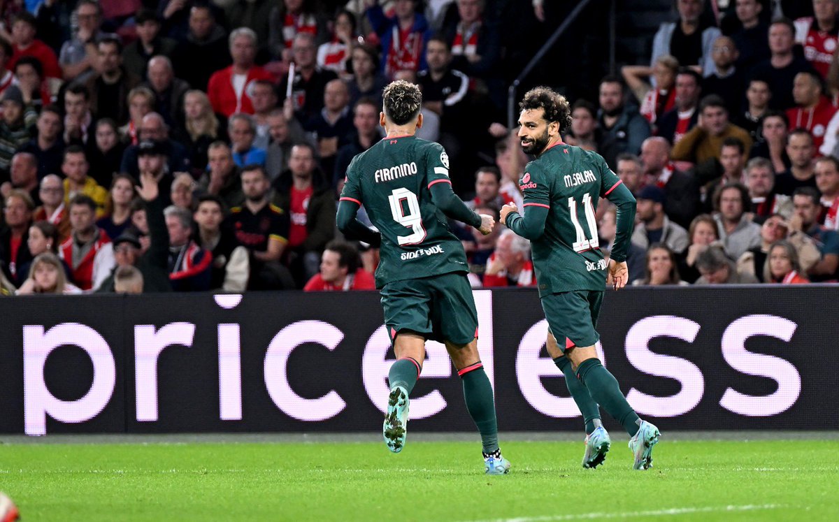 MoSalah's tweet image. One of the best things about football is that we get to meet and share moments with great people. Bobby, Milly, Ox, and Naby, will be missed and I hope our paths will cross again.