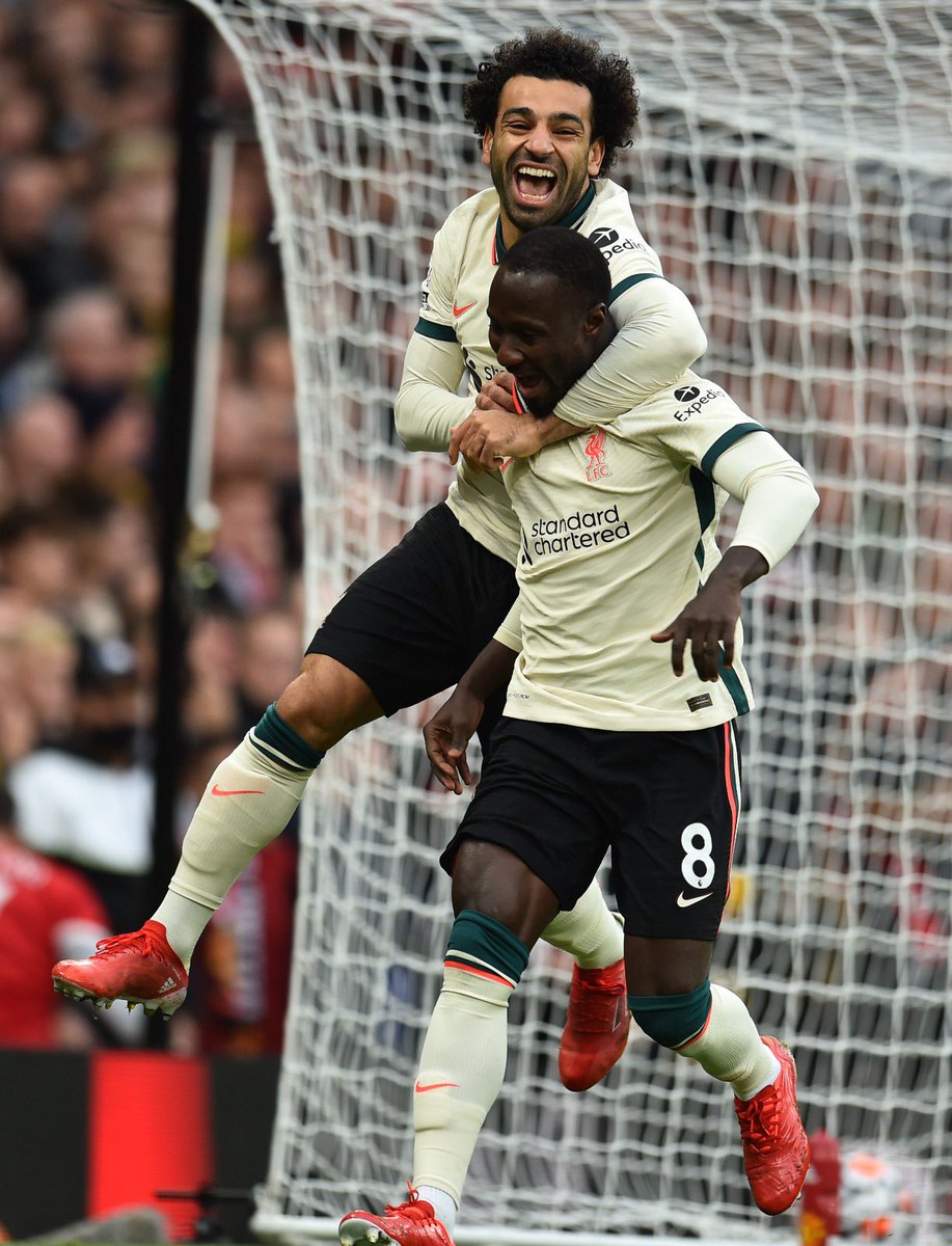 MoSalah's tweet image. One of the best things about football is that we get to meet and share moments with great people. Bobby, Milly, Ox, and Naby, will be missed and I hope our paths will cross again.