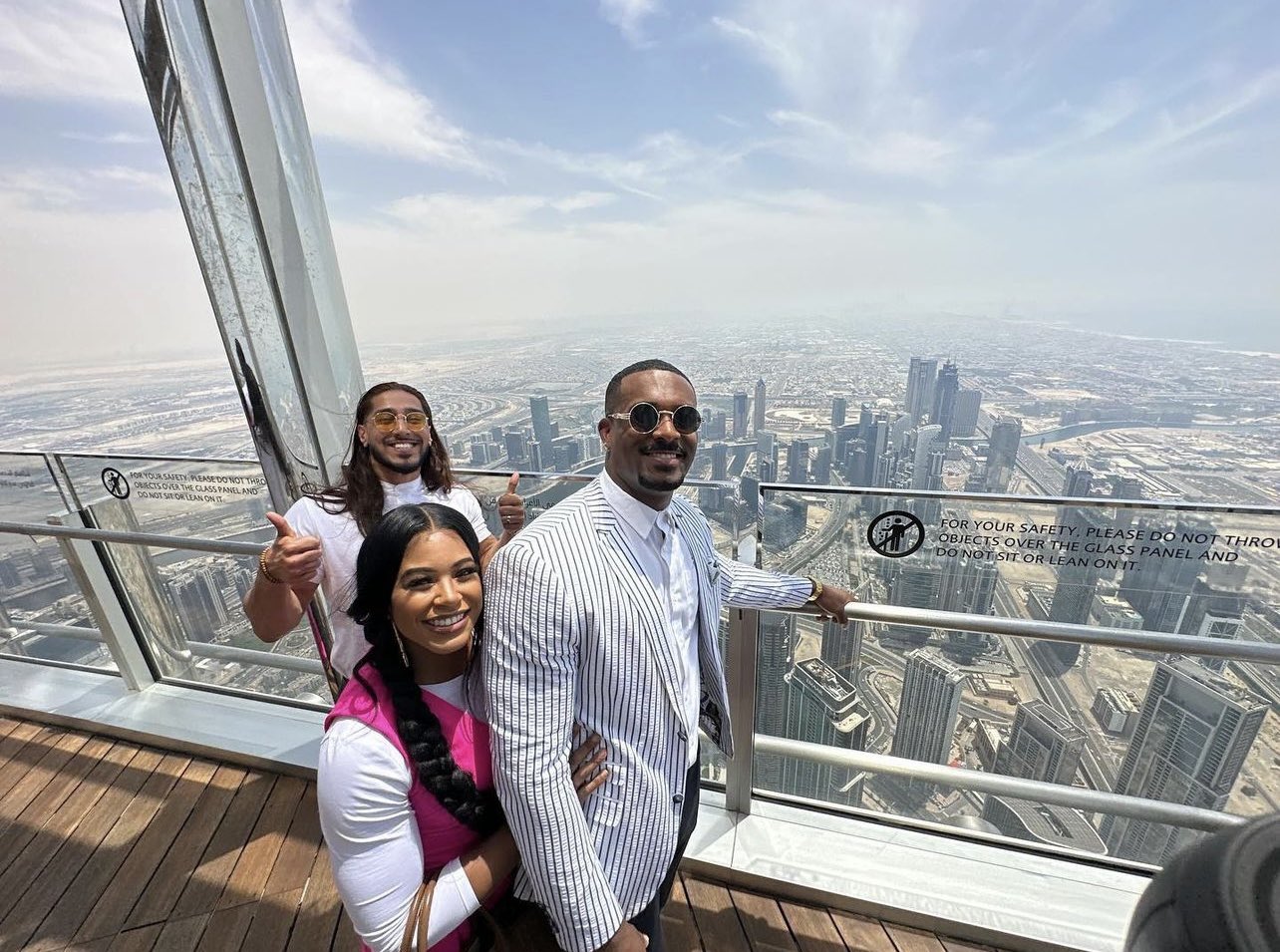 Bianca Belair Twitter: "Burj Khalifa! On top Dubai! @MontezFordWWE @AliWWE #WWENOC https://t.co/zj7BcZwK8y" / X