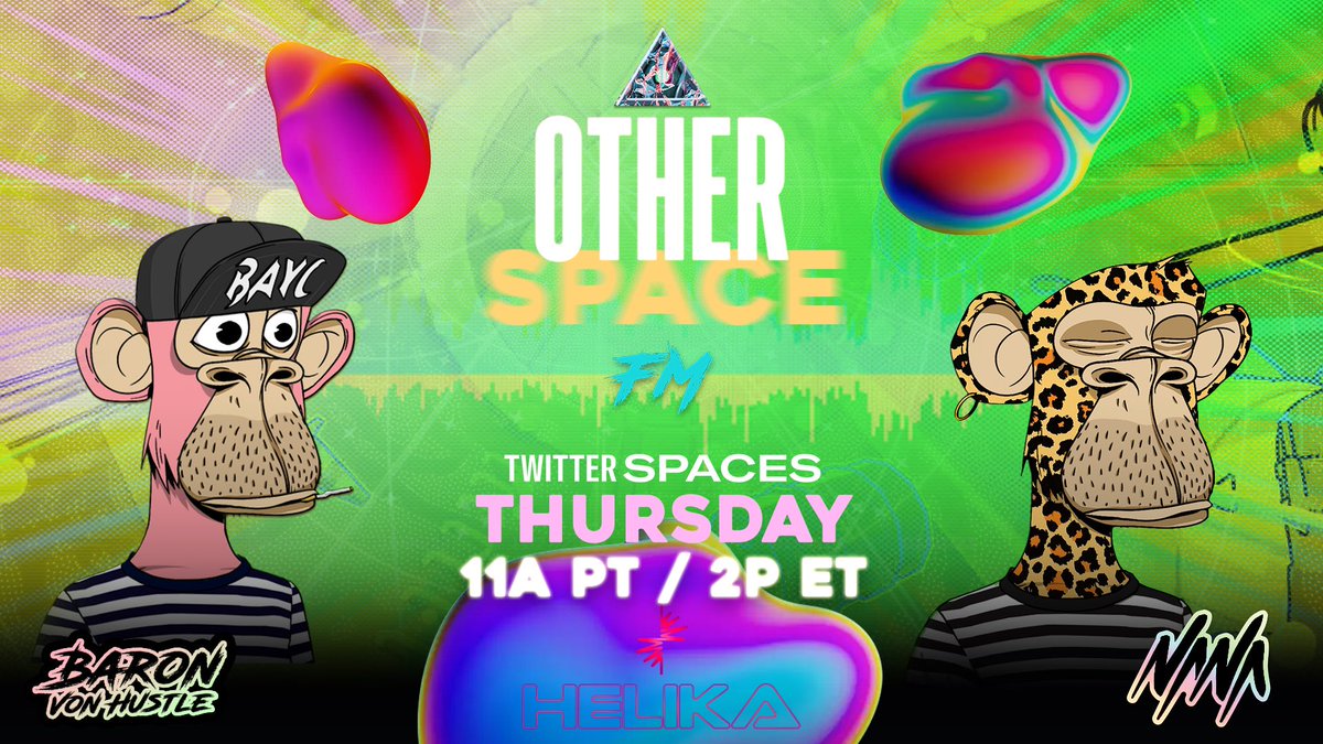 Joining us is @HelikaAnalytics who is collaborating with partners such as Yuga Labs to bring analytics to web3 gaming ⚡️

• Importance of analytics for web3 gaming
• Player types
• <a href="/OthersideMeta/">Othersidemeta</a> Strategies

⚒️THURSDAY⚒️
✨11a PT / 2p ET✨

🔻 TAP IN 🔻
x.com/i/spaces/1BdGY…