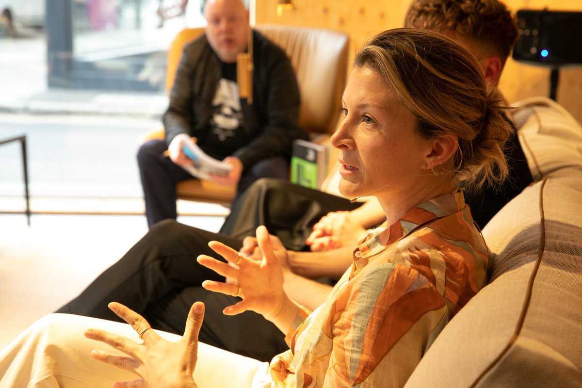 Thanks to our hosts <a href="/AndreuWorld/">Andreu World</a> and our esteemed panel guests from <a href="/Gensler_Europe/">Gensler Europe</a> <a href="/squirepartners/">Squire & Partners</a> <a href="/ScottBrownrigg/">Scott Brownrigg</a> for sharing your knowledge on DESIGNING WELLBEING AT WORK 🫶

<a href="/CDWfestival/">Clerkenwell Design Week</a> #cdw2023 #cdwsocial #wellbeing #workplace #wellness