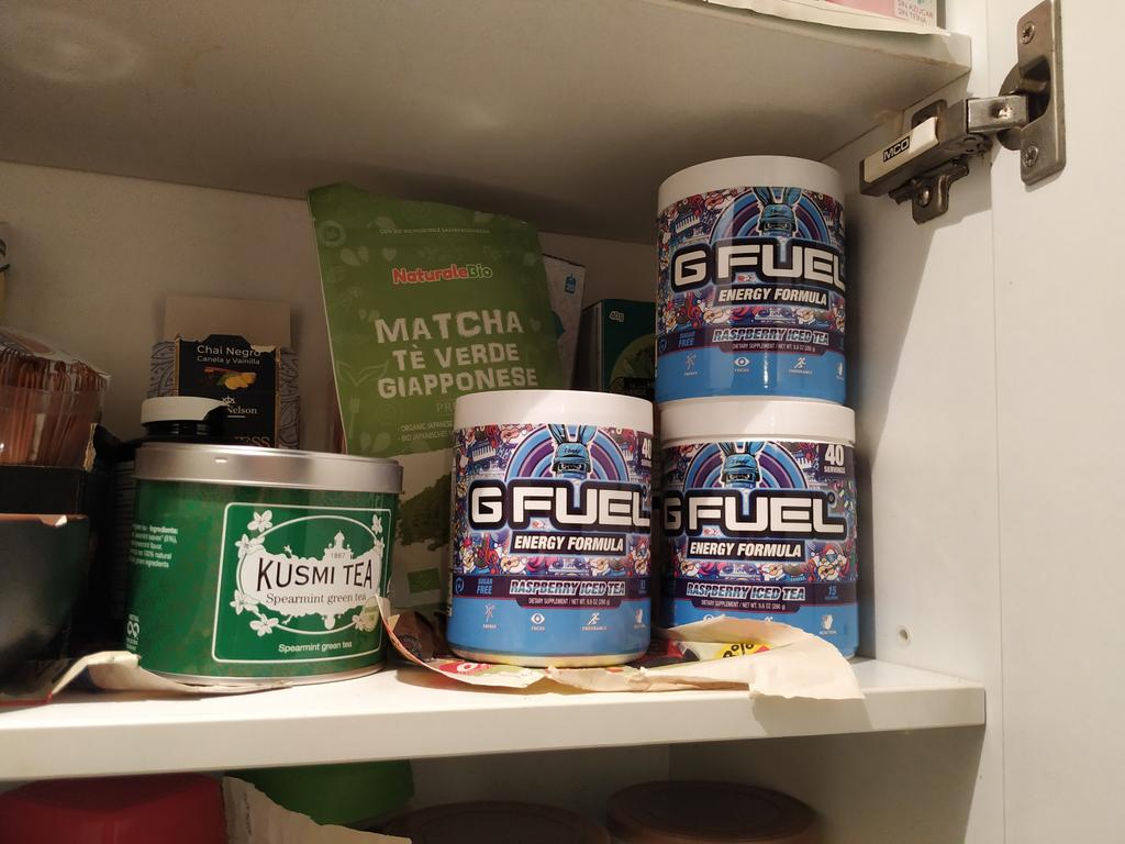 fjlogrono001's tweet photo. @Danucd1 @GFuelEnergy Soon I will need more, come back soon! https://t.co/bjYywSdCHP
