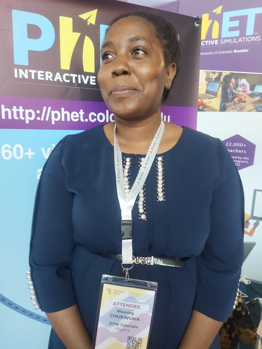 dtwtutorialsng's tweet photo. Representing @PhETsims at @eLAconference Africa Conference, Dakar Senegal
Promoting STEM Education in #Africa!! #dtwtutorials https://t.co/VIJSRQeBJH