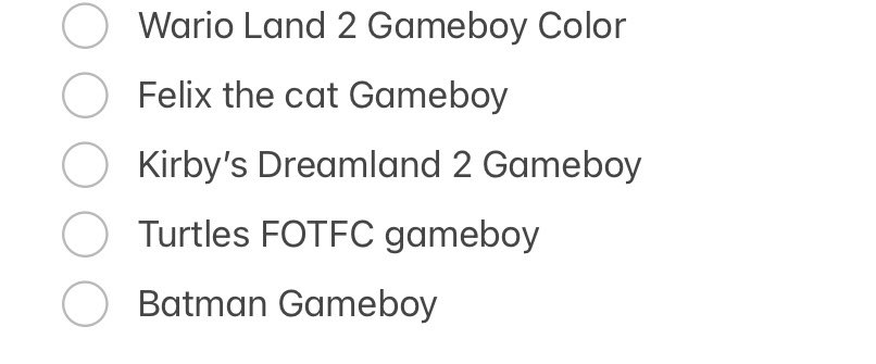 25 games finished in 2023

#RETROGAMING #gameboy #mastersystem #gamegear #3DS #wii  #NES #nintendo #sega