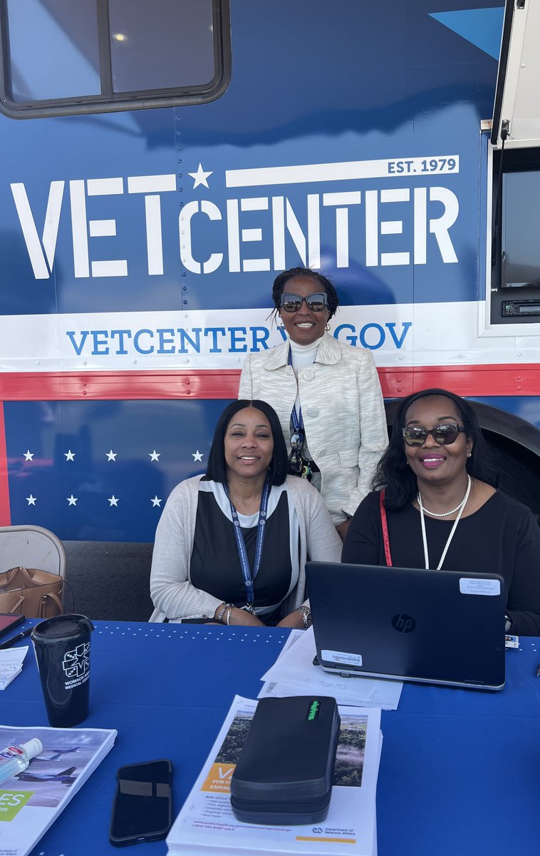 The #82ndAirborneDivision is celebrating All American Week and the #VA decided to bring the information about all the benefits and services available to those who've served our nation. The Vet Center, VBA and VHA are one team serving All American Veterans.