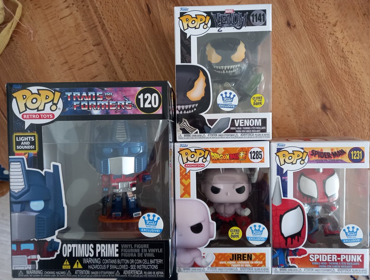 @Abber_naffy  look got my Venom mystery box from funko europe today and wow was I shocked