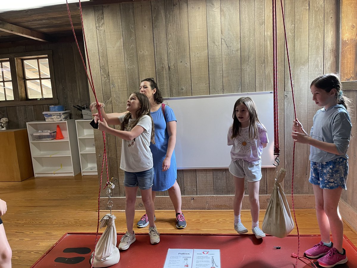 MrsSmithOCES's tweet photo. Our @OldeCreekES 3rd graders had an amazing time at Colvin Run Mill exploring simple machines!  Thank you for an engaging and hands on experience @fairfaxparks https://t.co/8xgJ52KINL