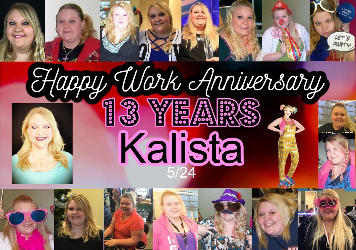 Happy work anniversary Kalista! #LifeAtATT