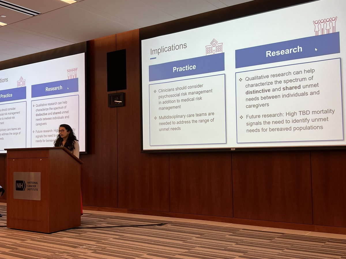 SharonSavageMD's tweet photo. An outstanding ending to an amazing conference - Cat Wilsnack sharing our Needs Assessment Study on #Telomere Biology Disorders in collaboration w/ @TeamTelomereInc https://t.co/ueq4bf7gKk