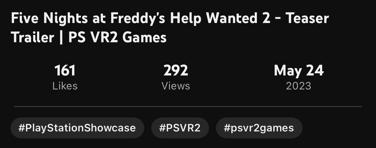 Five Nights at Freddy's: Help Wanted NON-VR Teaser 