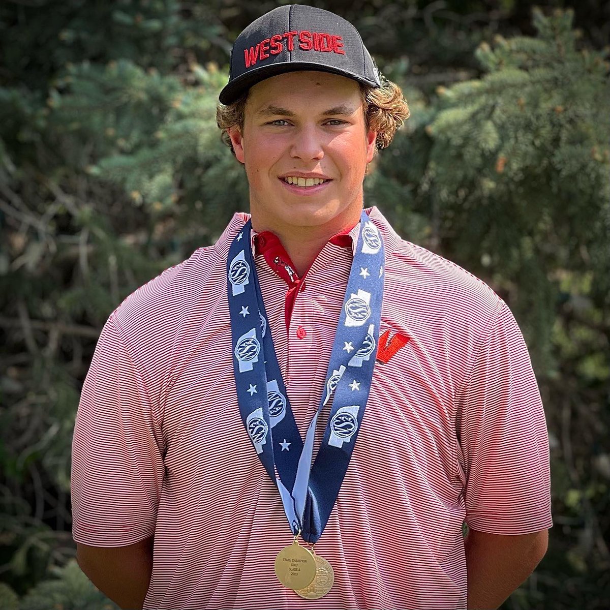 Class A
<a href="/westside_golf/">Omaha Westside Golf</a> posted the second lowest 18-hole team score (280) in <a href="/nsaahome/">NSAA</a> history to claim their 7th state title.

Senior, <a href="/porter_topp/">Porter Topp</a>, captured the individual title with a 138 (-6).

#nebpreps | #nebgolf