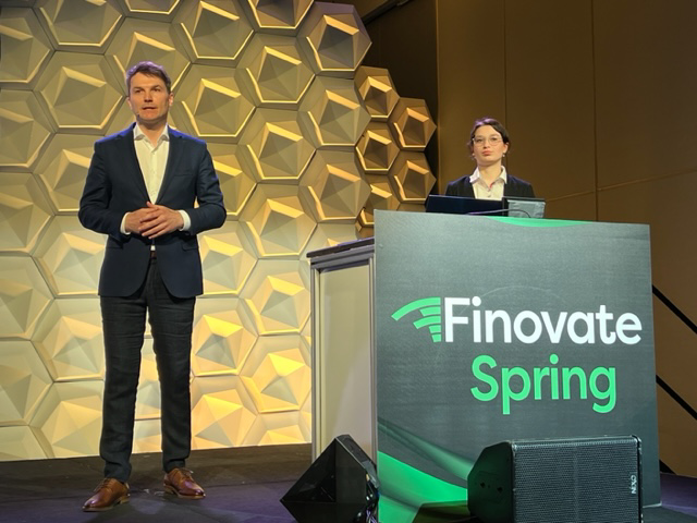 Finovate's tweet photo. .@finteq_pl takes credit risk away from the supply chain and provides healthy and sustainable trade finance alternatives for suppliers. #Finovate https://t.co/YDZD0xLnan