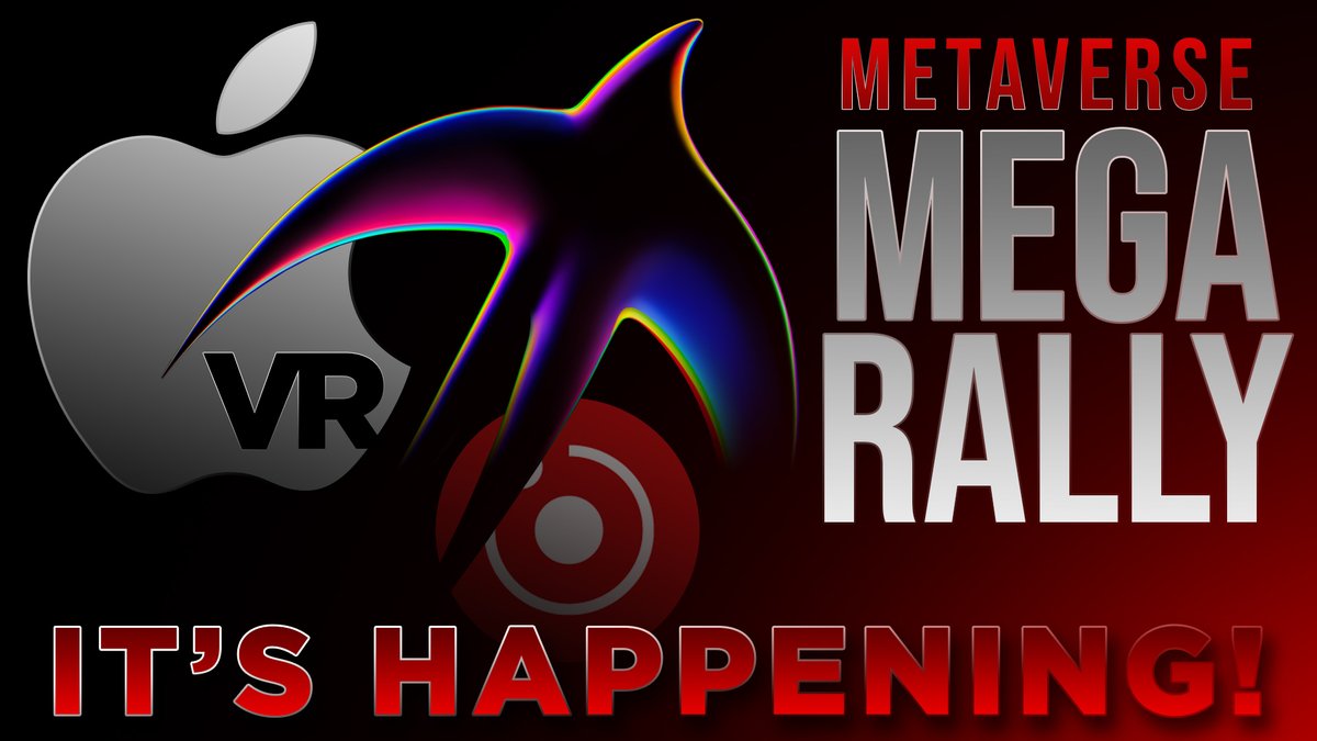 🚨Here's why we think Apple might reveal the most anticipated device of the decade on June 5th🔥... and the implications on Metaverse projects 🚀🚀🚀

WATCH 👉 youtu.be/alNn_1cRyIc

@RenderToken <a href="/OVRtheReality/">Over the Reality 🌐</a> <a href="/CEEK/">Ceek</a> <a href="/TigerWillson/">Kyle Willson</a> 
#NFT #MetaverseNFT #Metaverse #Apple #AppleXR