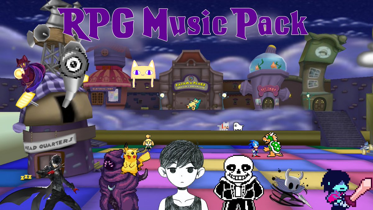 hanjahdraws's tweet photo. Here is RPG Music Pack ver. 1.3! I forgot to post it here, but a lot of people seem to like it! It replaces the Toontown OST with iconic RPG titles such as Omori and Undertale!
Download: https://t.co/qHi5C4ZdSP
#toontown #toontownrewritten #contentpack #toontownonline #ttr https://t.co/BiBfg1jfFa