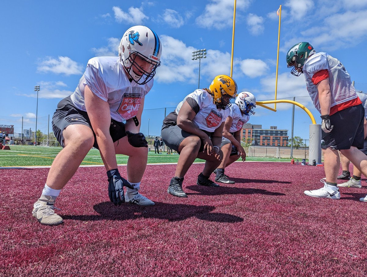 chatfootball's tweet photo. Day 1 | Practice 2

#CFCProspectGame on @TSN_Sports 🍁🏈

Purchase your tickets for May 26th at TD Place Stadium 🎟️➡️ https://t.co/IRITzHU3W3 https://t.co/qSA5WNVyla
