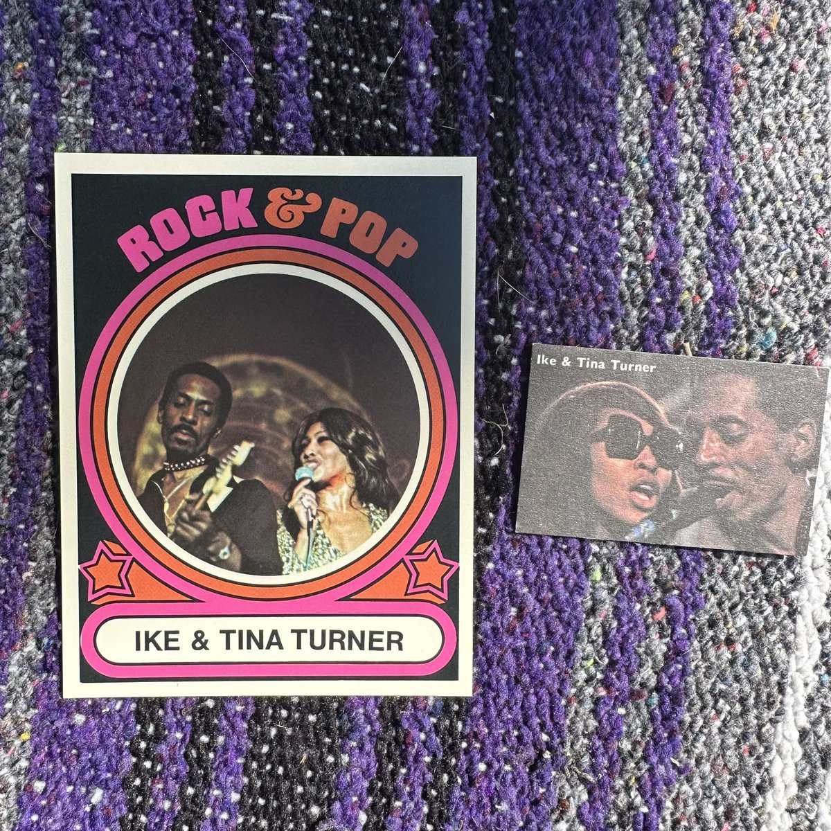 poptradingcards's tweet photo. #riptinaturner #riptina 

Photo #1:
1972 Hitmakers
1973 Victoria Vedetten Parade

Photo #2: 
1986 Dandy RockN’ Bubble
1991 Proset Superstars MusiCards 

#whodoyoucollect #nonsportscards #nonsportstradingcards #musiccards #rockcards #memoribilia @CardPurchaser https://t.co/PBqCHYO160