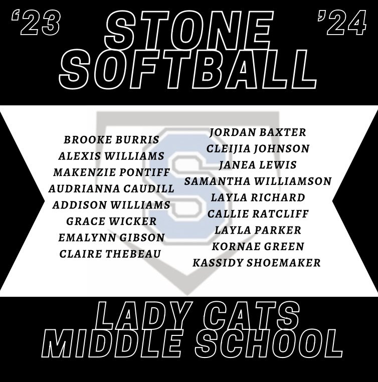 Congrats to our ‘23-‘24 Lady Cat Softball Teams. Players/Parents need to check Facebook post regarding important information.
