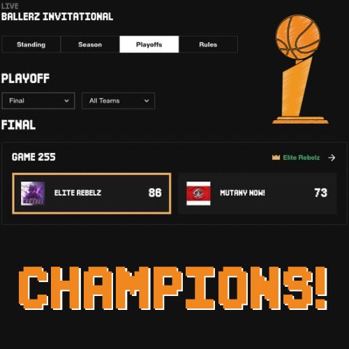 Congratulations to the Elite Rebelz.

2023 Ballerz Invitational Champions!

🔥🔥🔥