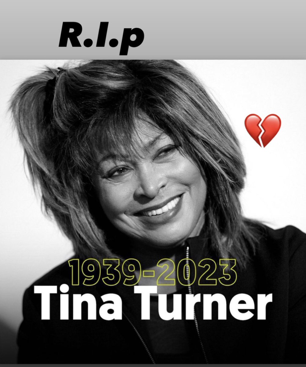 #TinaTheBest 
#TINATheMusical 
You  will be always SIMPLY the best in our hearts 💔😭 Rest In Peace.
#tinaturner
