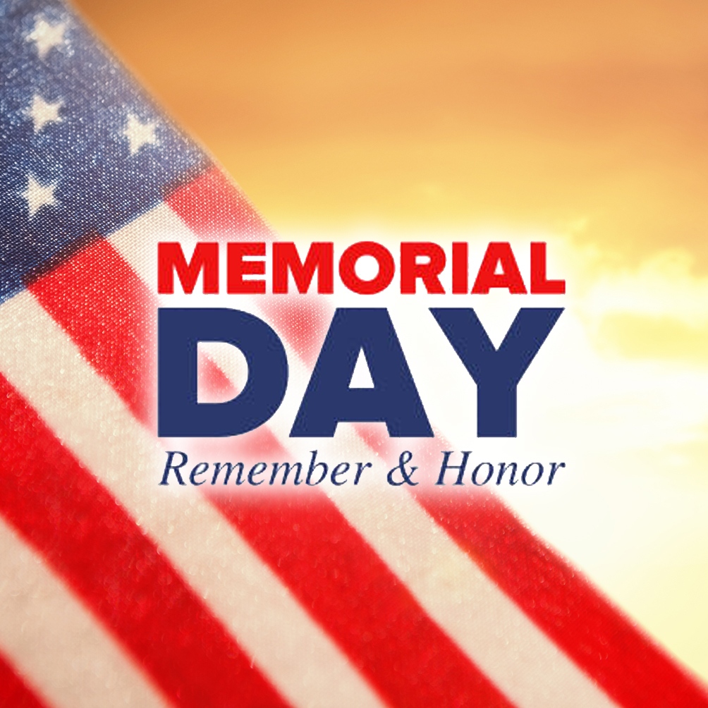 Happy Memorial Day! May we never forget those who made the ultimate sacrifice for our freedom. Enjoy the weekend with your loved ones, and don't forget to think about those who served and sacrificed. 

#Happy Memorial Day!
#honor&amp;remember