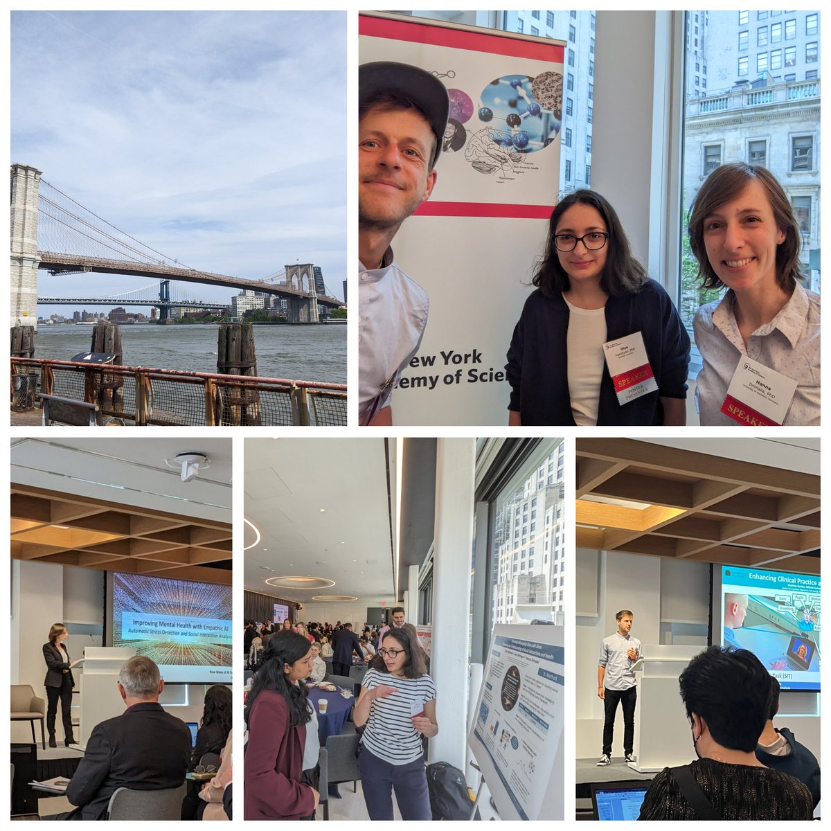 Happy to present work on social interaction analysis using the Simulated Interaction Task at the 'New Wave of AI in Healthcare' symposium in #NYC and joining @HDrimalla to visit our collaboration partners @AIHealthMtSinai.
#NewWaveAIHealth, #BigApple