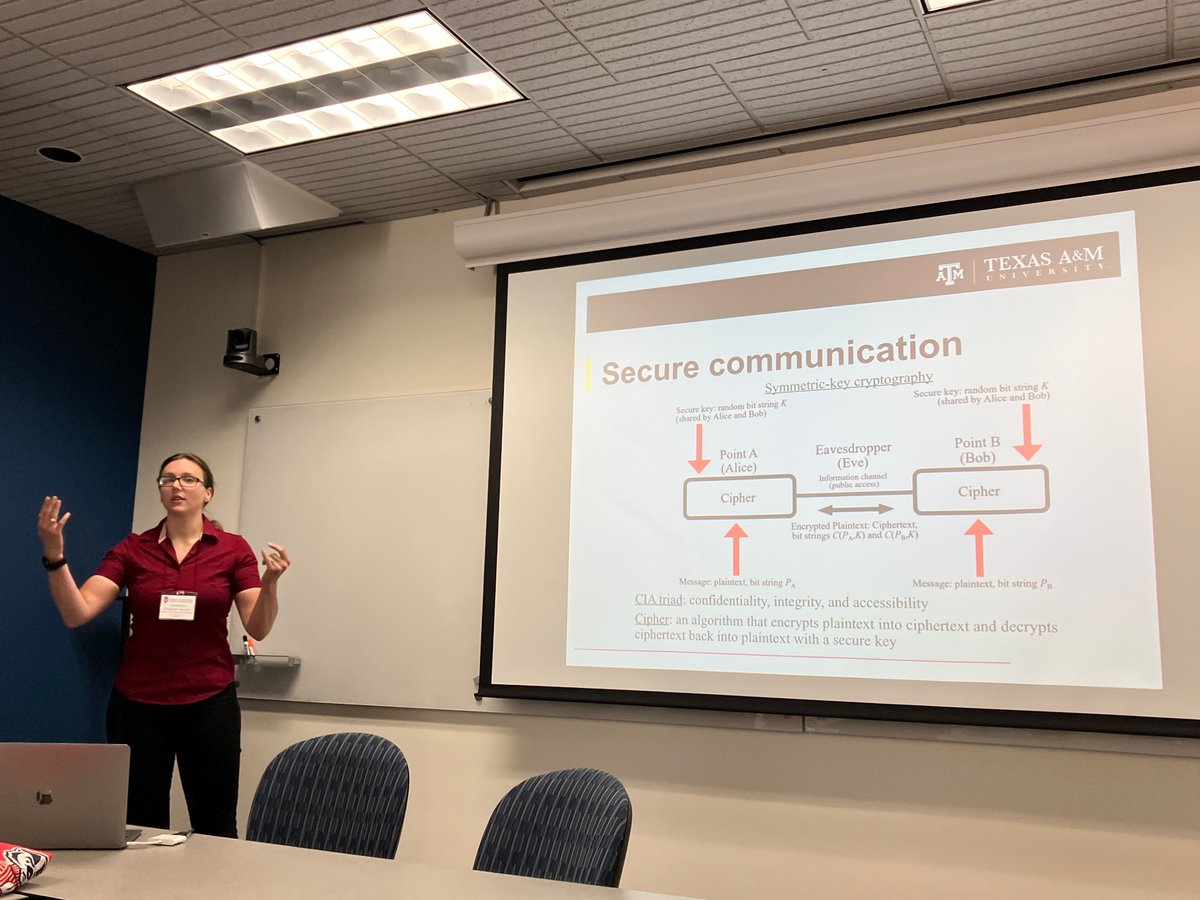 DrChamon's tweet photo. I gave a research talk yesterday at University of Wisconsin - Madison. I think it went really well. :) #wiscprof https://t.co/wsqhw6B1Iu