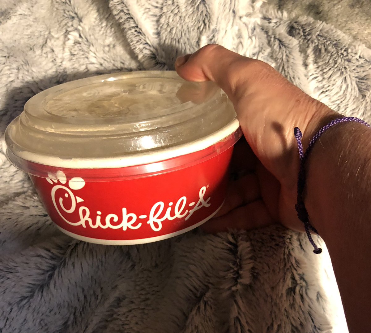 #KimSeokjin day 163
#JungHoseok day 37
#ChickenNoodleSoup from #Chick_fil_A is JUST what will end this cold!  🤧🤒.  Praying you stay well. #purplebracelet #BTS #ARMY #Christians4BTS #Dear_Jin_from_ARMY #Dear_Hobi_from_ARMY