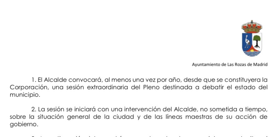 ¿Vas a seguir votando al mismo partido que se HA NEGADO a dar cuenta de su gestión a sus vecinos? 
➡️3 años seguidos sin debate del estado de la ciudad
➡️3 años incumpliendo el propio Reglamento Municipal  
🔶HAY OTRA FORMA DE GOBERNAR LAS ROZAS
#NoTeConformes
VOTA <a href="/CsLasRozas/">Ciudadanos Las Rozas</a>