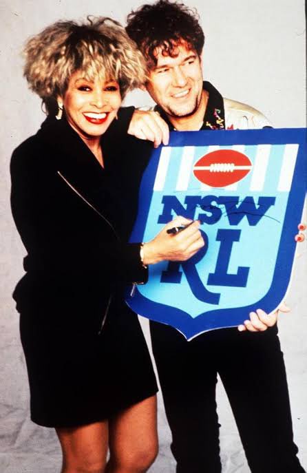 thenrlroast's tweet photo. RIP to Tina Turner, a Queen of Rugby League who helped change the face of the game with her promos in the late 80’s and early 90’s. 
You were Simply the Best ❤️ 
#NRL https://t.co/qgYc3valyX