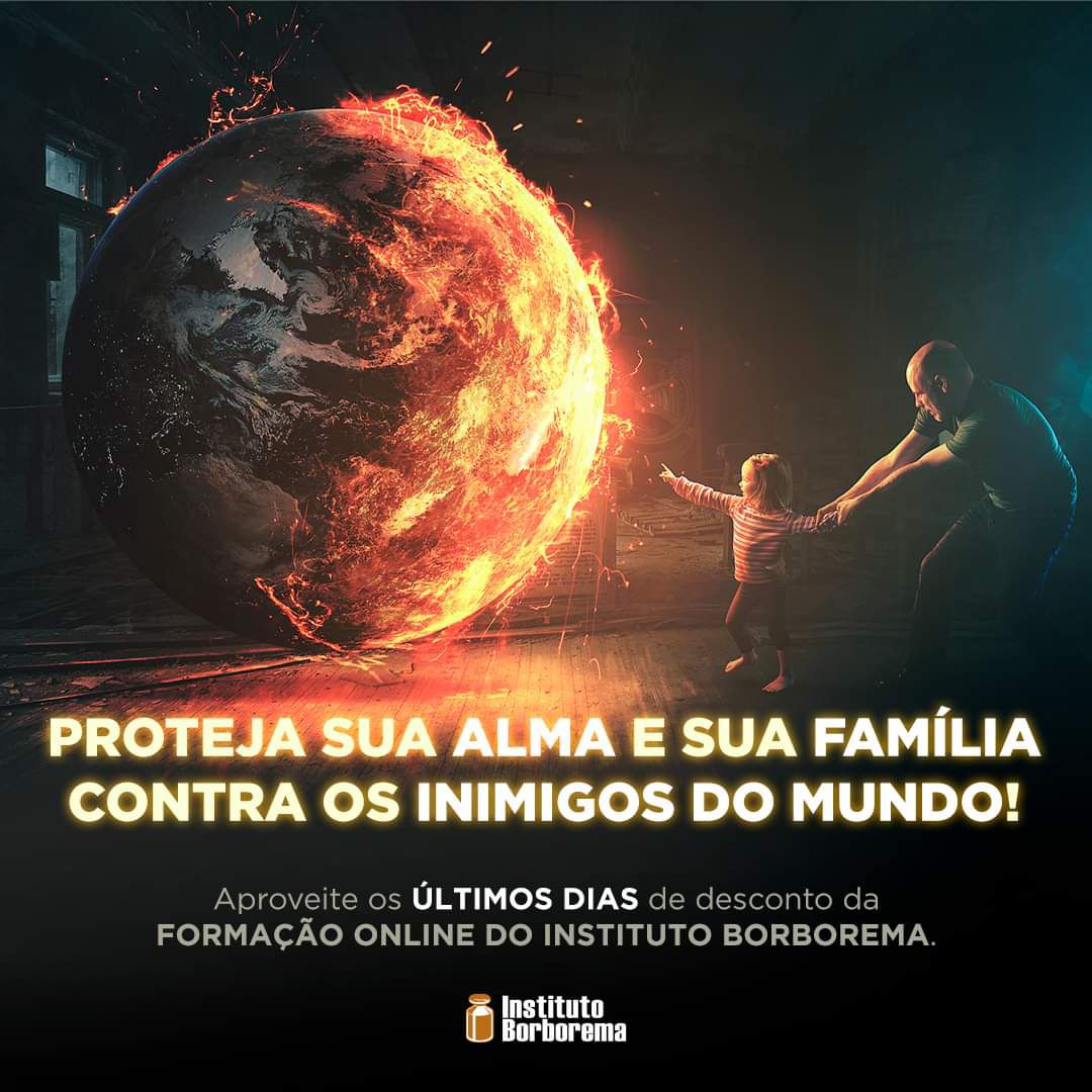 Proteja sua alma e sua família contra os inimigos do mundo! 

Aproveite os últimos dias de desconto da Formação Online do Instituto Borborema:

institutoborborema.com/formacao-onlin…