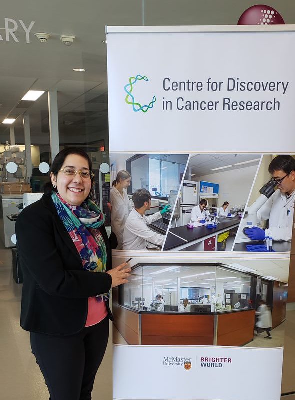 Thank you to <a href="/sheilasinghlab/">Sheila Singh Brain Tumour Lab</a> and <a href="/CDCR_Mac/">Centre for Discovery in Cancer Research</a>  members for hosting me today! Fascinating discussions on #SingleCell, #braincancer, #diseasemodels #programdevelopment and #Bioinformatics! Thrilled to visit <a href="/McMasterU/">McMaster University</a> in #Canada from <a href="/unibirmingham/">Uni of Birmingham</a> and <a href="/IcgsUob/">Cancer and Genomic Sciences</a> in the #UnitedKingdom